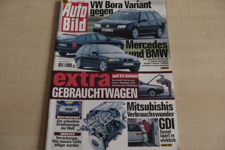 Deckblatt Auto Bild (17/1999)